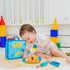 1st Toolbox Playset, Set 1 teytoy My Baby Tool for Year Old, Pretend Play Construction Toy with Zippered Tool Box