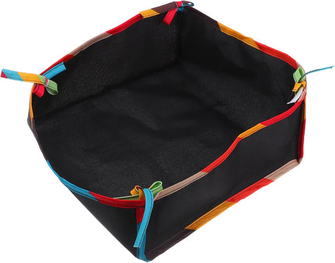 Toyvian Multi-functional Stroller Storage Bag Oxford Cloth Diaper Caddy Pushchair Organizer for