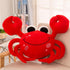 XIYUAN 24 inch Crab Plush Toy, Crab Plush Pillow, Super Soft Marine Life