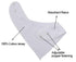 Maiwa Black White Cotton Bandana Snap Drool Bibs for Baby Girls and Boys, 12 Pack for Teething