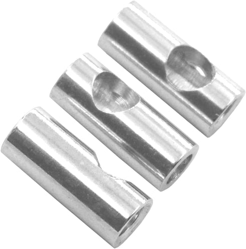 3Pack ShareGoo Metal 3.17mm to 5mm Shaft Adapter, Change-Over Motor Axle Sleeve for Hobbywing HSP 540 550