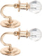 Beaupretty 2PCS Dollhouse Chandelier Miniature Dollhouse Lights 1: 12 Miniature Wall Sconce