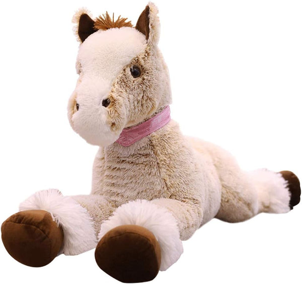 Large Horse Stuffed Animal Plush Toy - Giant Pony Unicorn Plush Doll Gifts for Kids, 47.2"
