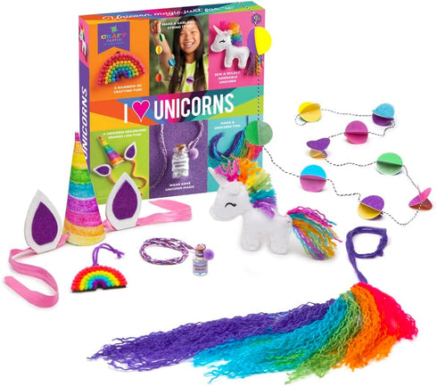 6 7+ Craft-tastic DIY Arts & Craft I Love Unicorns Kit Amazing Unicorn-Inspired Projects! For Ages