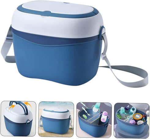 Lightweight Bottle Case Organizer - Portable Storage for Baby Supplies