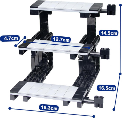 Sets, 3 f1 76909 76914 76917 76918 76934 76919 (2 Pack) Car Display Stand Compatible with Lego Speed Champion Layer