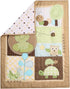 CribMATE 1 PC Nursery Crib Quilted Comforter Baby Girl Baby Boy Crib Bed