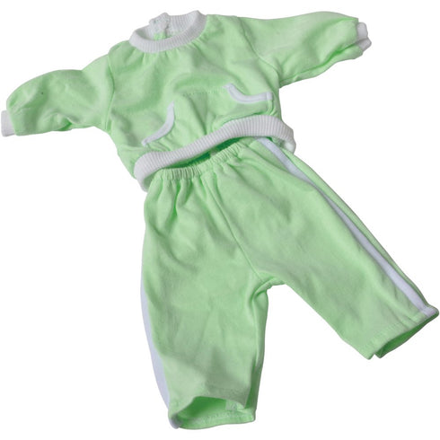 Constructive Playthings GAN-61 Washable Clothing for 12-14 Inch Baby Dolls, Set of 4