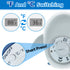 Miedecdel 3 Swimming Baby Bath Thermometer, Infant Digital Water Thermometer Safety with Color Backlit and Temperature