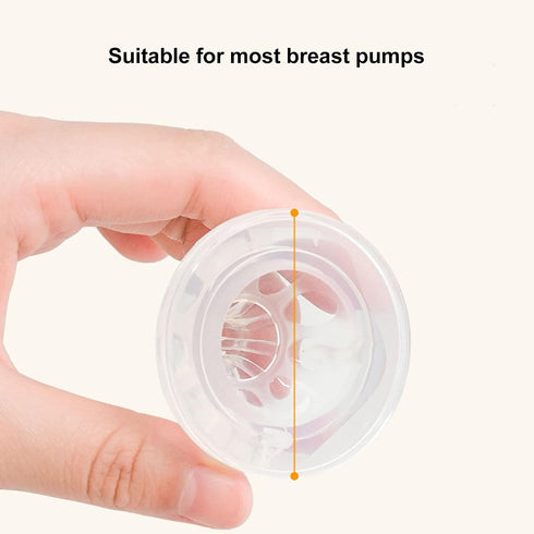 DouWen MO 240ml Hands Free Single Side Silicone Milk Collector Cup, Wearable Breast Pump Accessory, Breast Milk
