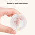 DouWen MO 240ml Hands Free Single Side Silicone Milk Collector Cup, Wearable Breast Pump Accessory, Breast Milk