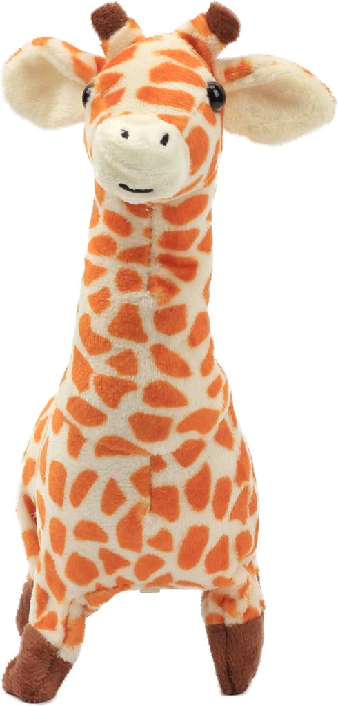 Hopearl Walking Giraffe Interactive Electronic Pet Plush Toy, Sounds and Movements, Gifts for Toddlers, 9''
