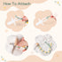 Pacifier Clip for Boys Girls Floral Daisy Macrame Baby Paci Clip Pacifier Holder Leash Boho Wooden Clips Handmade
