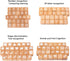Wooden Blocks Set - 31 PCS ABC Building Blocks, Counting & Building Block Toys for 3+ Year Old, 1.18 Inch, Gifts