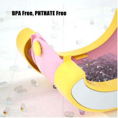 PandaEar Portable, Foldable Potty Seat for Toddler, Travel Toilet Seat Emergency Toilet for Car, Outdoor, Camping