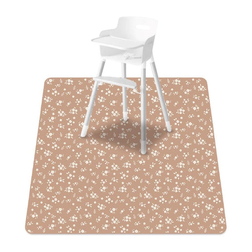 Baby Splat Mat for Under High Chair, 51 x 51 Inch Waterproof