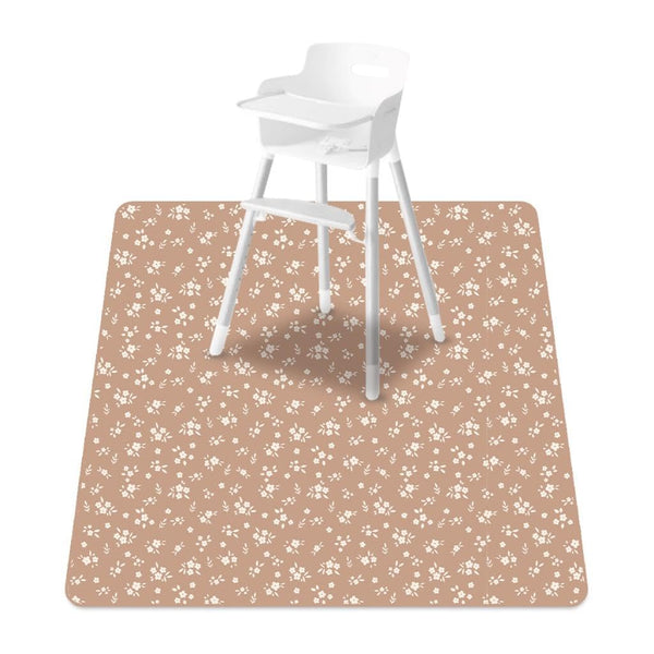 Baby Splat Mat for Under High Chair, 51 x 51 Inch Waterproof