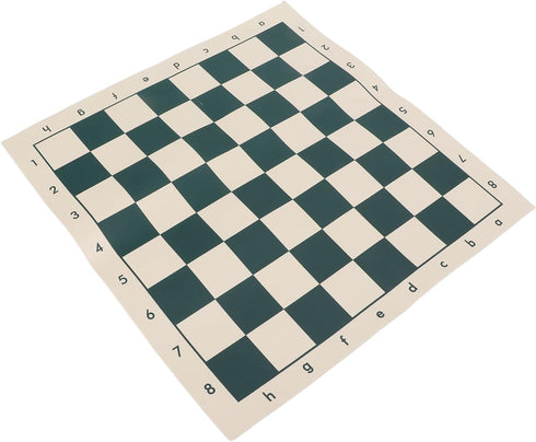 Roll Up Chess Boards, 34.5x34.5cm Portable Soft PVC Chessboard Mat for Indoor Outdoor Travel