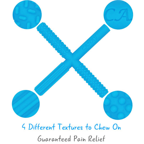 Children(2 Pack), X Hollow Chew Tubes Sensory Chew Toys for Autistic Alt. to Chew Necklaces for Sensory Kids, Teething