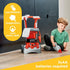 Casdon Henry & Hetty Toys - Deluxe Cleaning Trolley Playset with Working Hand Vacuum for Kids Aged 3+