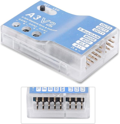 F50A 3 A3 V2 Jadeshay RC Flight Controller, Axle Gyro Flight Controller System, One Key Auto Hover, Multi Mode, HV