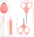 Set ERINGOGO Nail Care Grooming Kit for Newborns with Cute Case Safe Nail Clippers Scissors Tweezers for Grooming