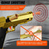 2 Pack Shell Ejecting Toy Gun - Semi-Automatic Handgun with Shell Ejection and Auto Rebound, Toy Foam Blasters & Stress