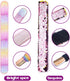 VGOODALL 12 PCS Glitter Slap Bracelets for Kids, Sequin Mermaid Wristbands for Birthday Party Favors Supplies
