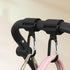 GOLOVENLD Uprgades Strollers Hook with High Load Capacity Aluminum Strollers Hook Wheelchair Hook Upgrades for Parents