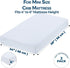 2 Pack, 38x24 Dreamology Mini Crib Mattress Protector, Mini Mattress Protector for Baby Girl and Baby Boy, Soft