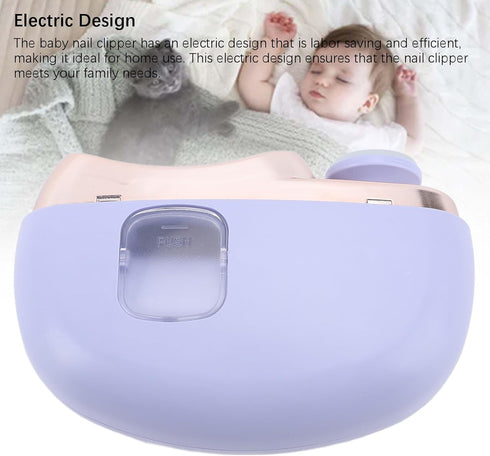 Trimmer Electric Nail Clipper Automatic Baby Nail Clippers Electric Polishing Nail Clippers for Kids, Adult, Seniors