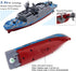 2.4 Swimming Tipmant Military RC Naval Ship Vessel Warcraft GHz Remote Control Boat Speedboat Electric Water for Pool