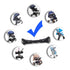 2pcs Stroller Accessory Universal Connectors, Two Double Twin Outdoor Baby Strollers for Professional Use
