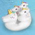 KIDPAPA 4pcs Set Baby Bath Toys,Cute Unicorn Bath Toys for Toddlers,Squirt Bathtub Toys for Boys Girls,Rubber Floating