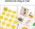 24 ceiba tree Spanish Bingo Game for Players Bilingual Vocabulary Bingo Board Game Cards Educational Toys for Words