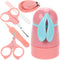 BESTonZON Nail Care Grooming Kit Newborn Nail Clippers Scissors File Tweezers for