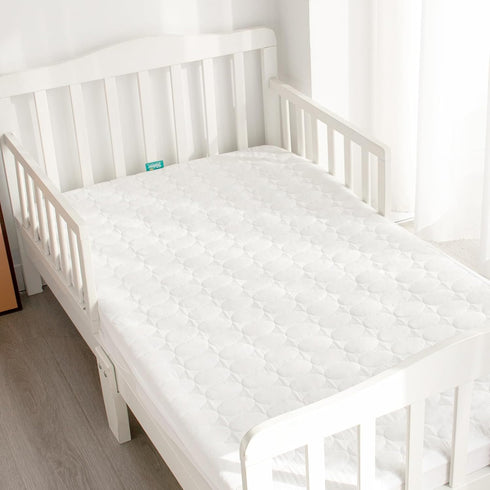 52 28), Biloban Crib Mattress Protector Pad Waterproof, Toddler Waterproof Crib Mattress Cover, Machine Washable