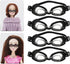 Toyvian 4Pcs Miniature Swimming Goggles Dollhouse Swim Goggle Accessories for Kids