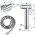 ZLOCYIVHE Set Handheld Bidet Sprayer for Toilet, Cloth Diaper Sprayer, Pet Dog Bath, Bathroom Cleaning and Personal