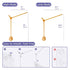 Wooden Baby Crib Mobile Arm, Beech Wood, Adjustable Mounting Bracket, Rotatable