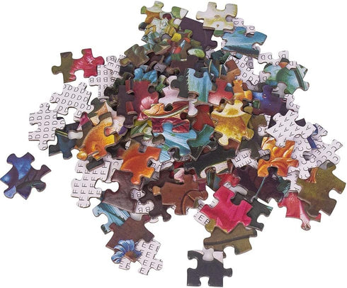 MaxRenard Oil Painting Jigsaw Puzzle 1000 Pieces for Adults, Fruit and Flowers Fine Art Puzzle Home Decoration