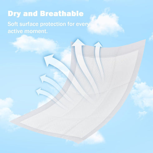 FORYEE 17 13 Inches (25 Pack) Disposable Changing Pad Liners for Baby x Waterproof Underpads Soft Non-Woven Fabric
