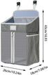 EUBUY Changing Table Diaper Organizer, Nursery Caddy Organizer for Cribs Playard Baby Essentials Storage, Oxford Fabric