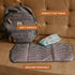 Parker Baby Portable Changing Pad for Diapers | Large & Travel-Friendly Baby Diapers Changing Pad | Leak Free