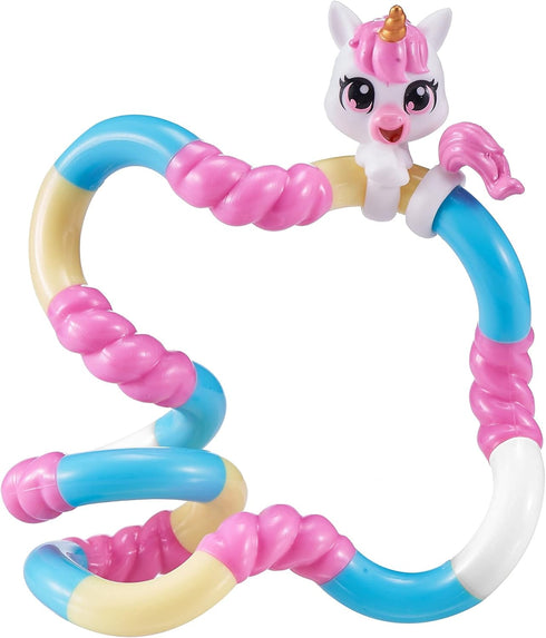 Pets(2-Pack) TANGLE Jr. - UBA The Unicorn and Linky The Flamingo - Tangle Fidget Pets Fidget Toys - Fidget Toy Gift