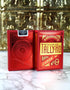 Tally-Ho MetalLuxe Playing Cards - Red