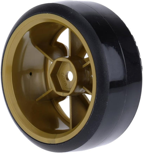 GoolRC 4PCS/Set Hard Tyre Replacement for 1/10 Drift Car, Compatible with Traxxas HSP Tamiya HPI Kyosho (Army Green)