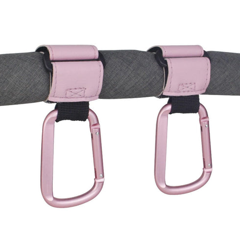 Generic 2X Stroller Hooks Clip Stroller Accessories Universal Carabiner Bag Carrier Pram Hooks Pushchair Hooks