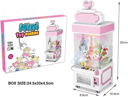SAJIMEICY Sets Education(1017PCS) Micro Blocks Mini Machinel Display for Teens or Adult,Mini Block for Intelligence