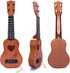 YEZI Kids Toy Classical Ukulele Guitar Musical Instrument, Brown